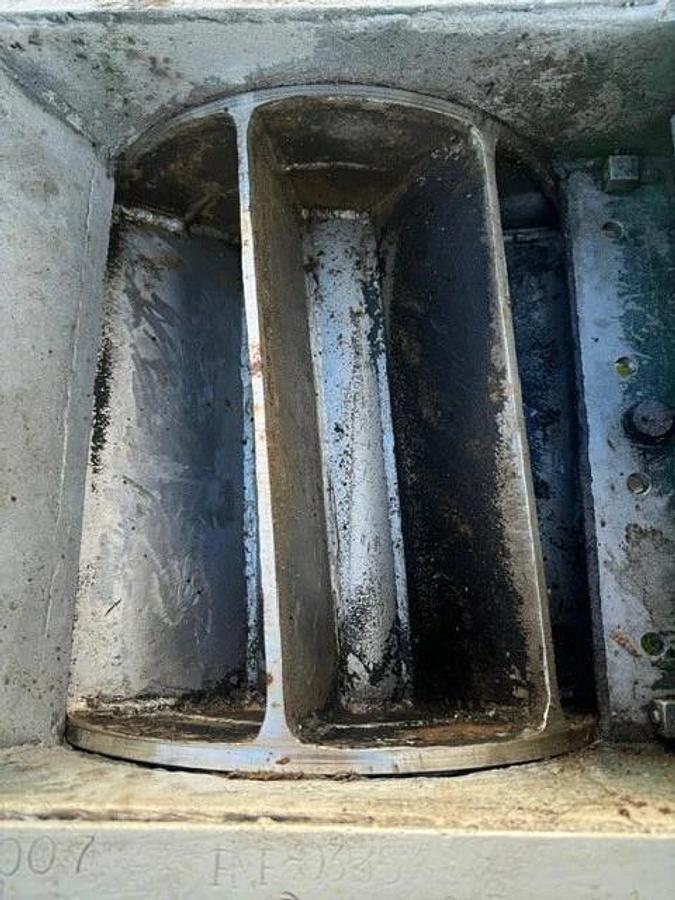 Used Rotary Airlock Feeder 16x16, Toshiba 5Hp @ 1745RPM Falk 4203J (Ratio 25.27:1)