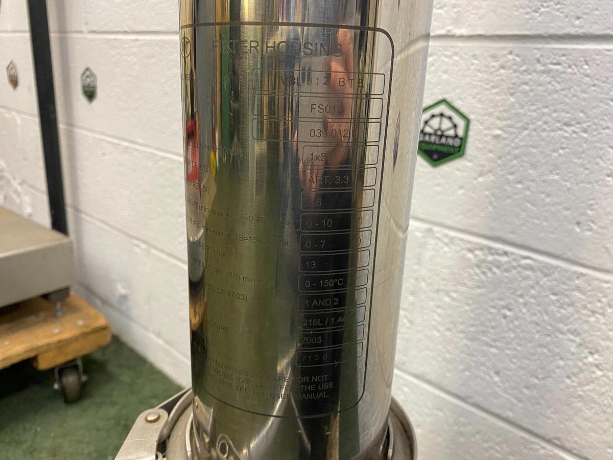 Used Domnick Hunter FS012 Housing Filter VBL 012 BTE