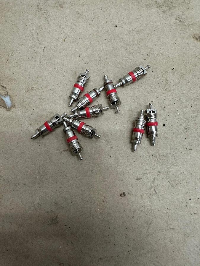 Used Milton Industries 1455 Large Bore Valve Core Replacement, Box of 10 *NEW*