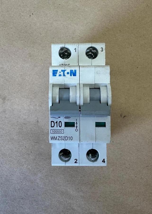 Used EATON WMZS2D10 Circuit Breaker