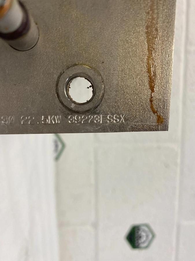 Used Sussman 39223ESSX Heating Element, 415 Volts, 22.5 KW