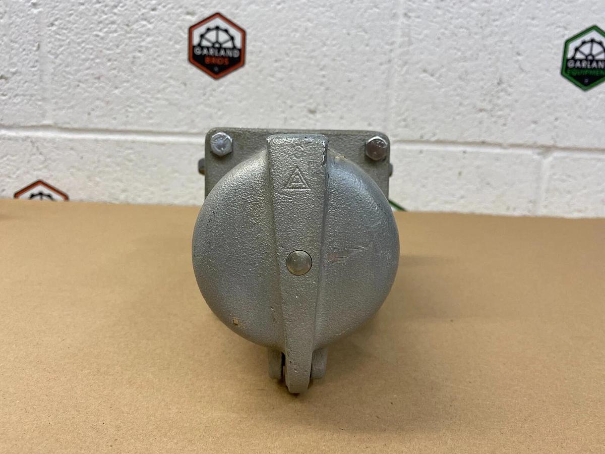 Used Appleton AE631 AE Series Receptacle Cover 60 Amp, 3W, 3P