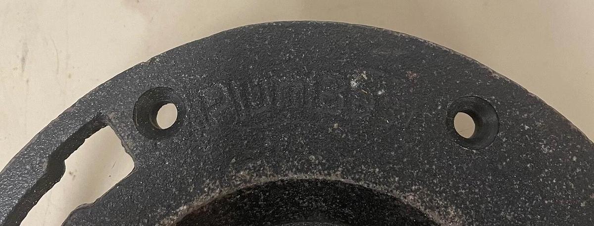 Used PlumBest C47-420 Cast Iron Water Closet Flange, 3”