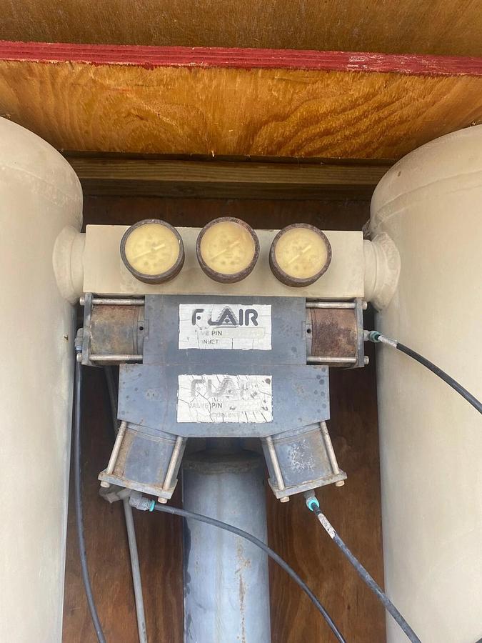 Used Deltech Fair LS 360-DEC-B Heatless Compressed Air Dryer