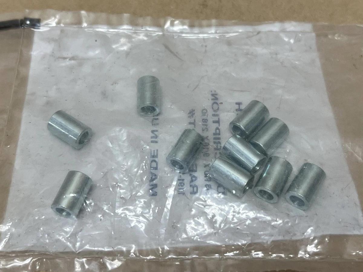 Used 1191-12-S-12 10pc. 3/8 RDX 9/16X.218TD Spacer