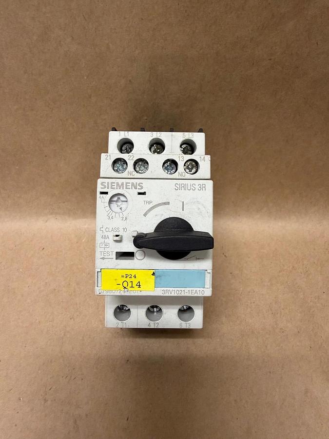 Used Siemens 3RV1021-1EA10 Motor Starter Protector