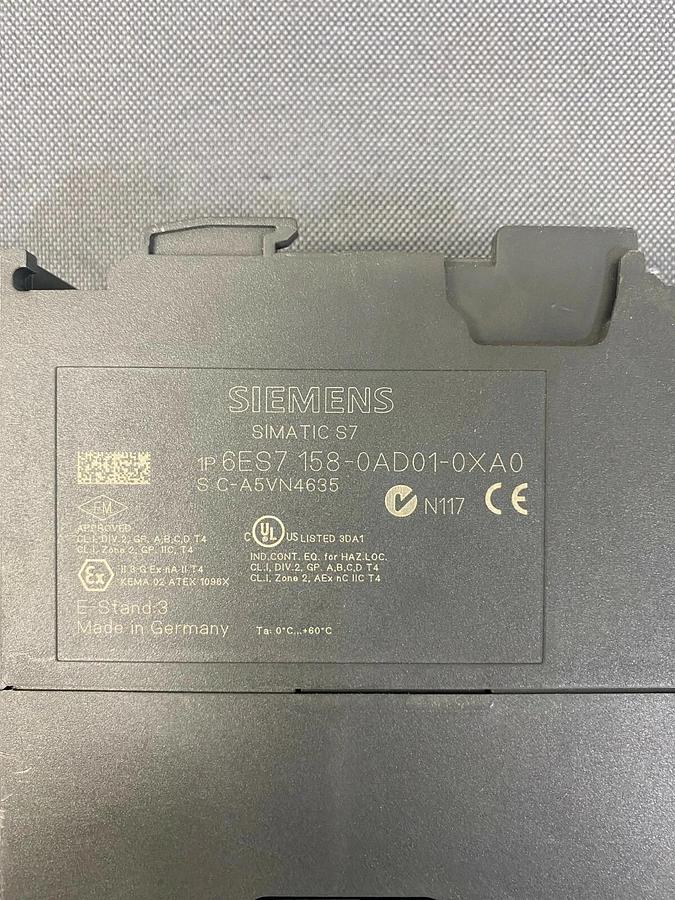 Used Siemens 6ES7158-0AD01-0XA0 Simatic S7 Coupler