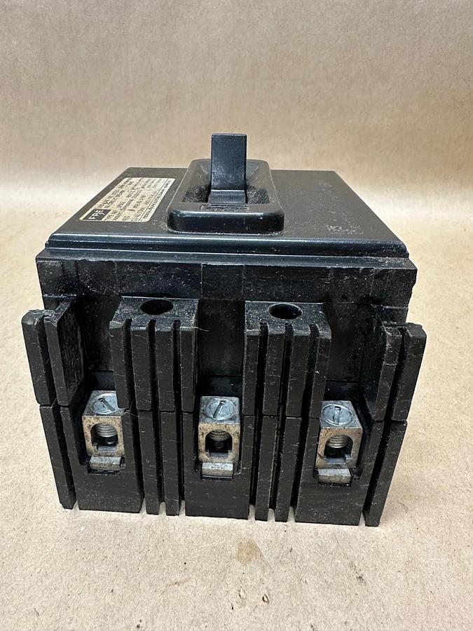 Used Federal Pacific NEF 15A 3 Pole Circuit Breaker