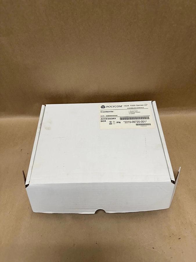 Used POLYCOM 2215-09720-001 HDX 7000 Series Accessory Box *NEW*