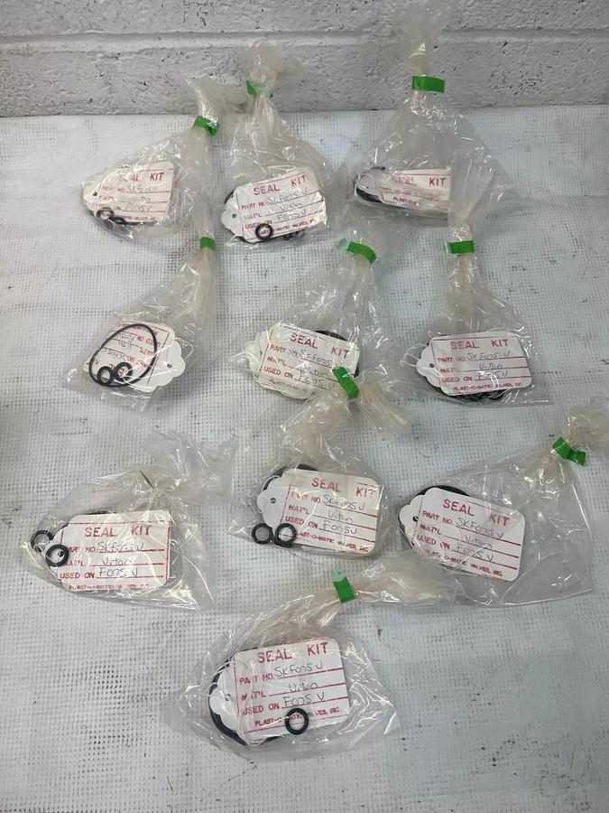 Plast-O-Matic SKF075V Includes 10, Seal Kit Valve Rebuilt Kit