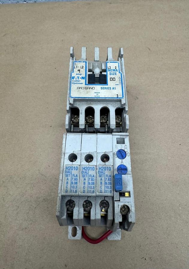 Used Eaton Cutler Hammer AN16ANO Electric Motor Starter/ Non Reversing, w/ C306DN