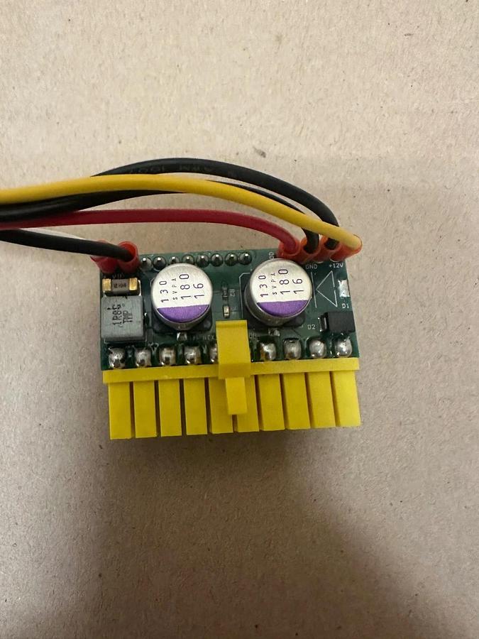 Used Mini-Box PicoPSU 20-Pin ATX Power Supply