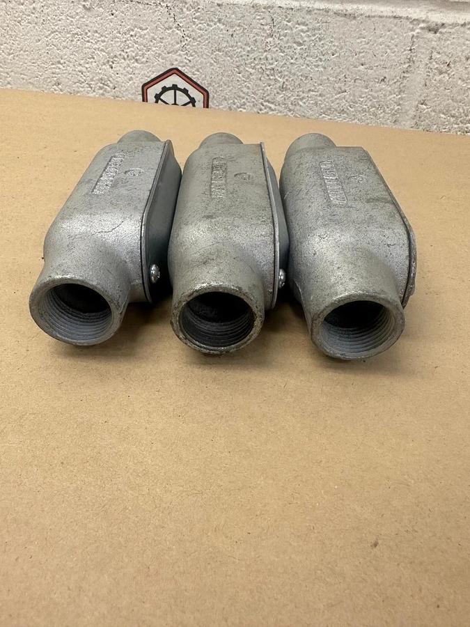 Used O-Z/Gedney C-75 3/4” Conduit - Lot of 3