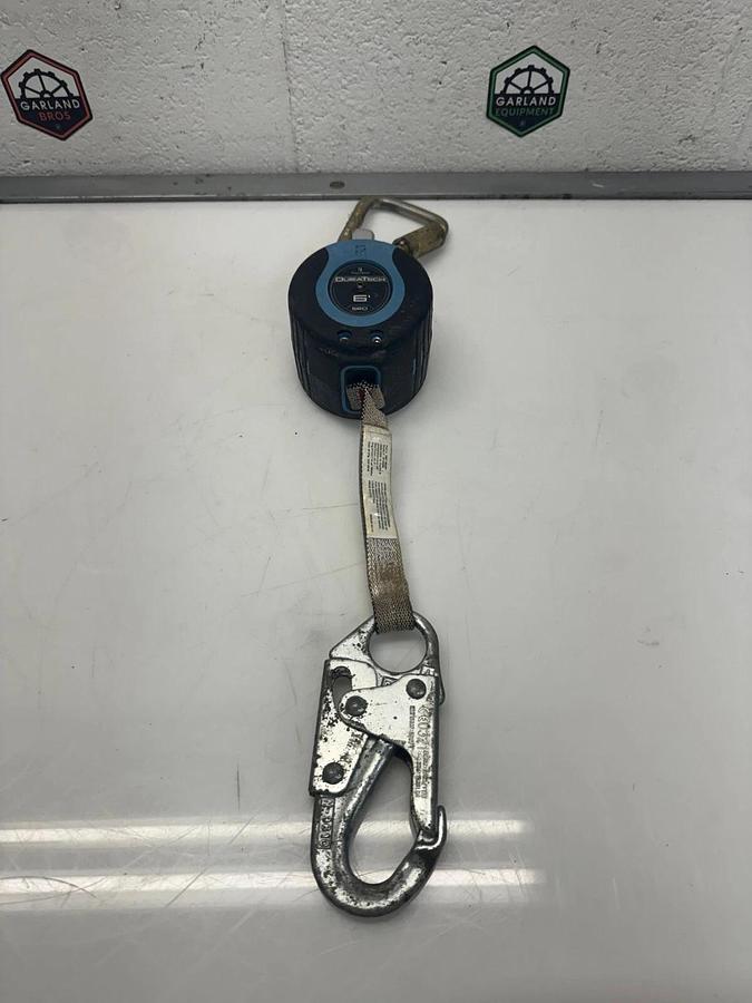 Used FallTech Duratech SFB-15 Retracting Life-Line, (130-310 lbs capacity), 6’ line