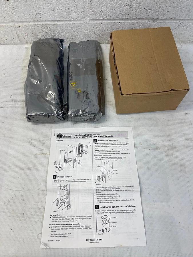 Used Best Access Systems 93KV7DV15-KP-S3-626 Keypad Reader