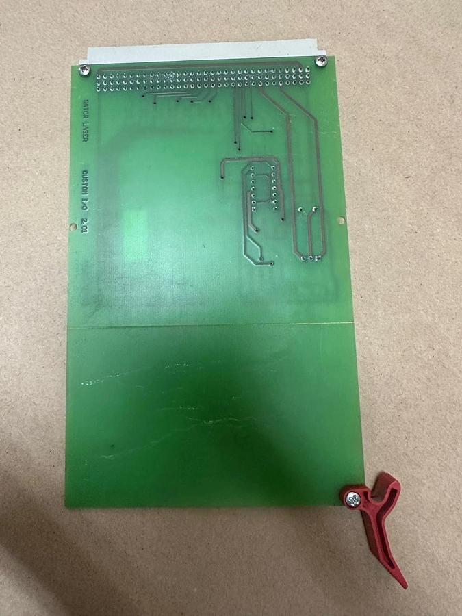 Used Sator Laser Custom I/O 2.01 Circuit Board