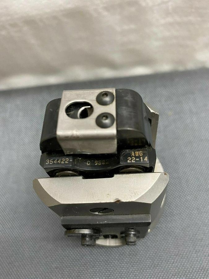 Used AMP Tyco 35442-1 Pneum Hd Assy 356442-1 Tool Hold Assy 356438-1 Small Cam Assy