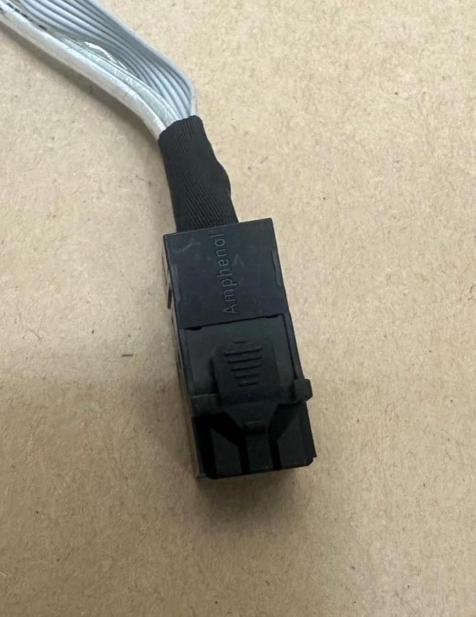 Used Adaptec CBL-00115-01-A-R 3M High Routability MiniSAS HD Cable - Lot of 3