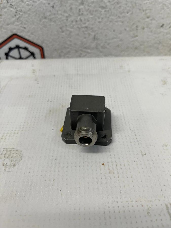 Used ATM Microwave 75-253A-6 Right Angle Waveguide to Coax Adapter