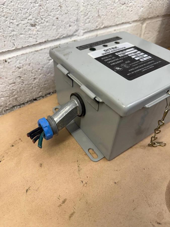 Used Ditek DTK-480-3D Surge Protection, 480V, 50/60Hz