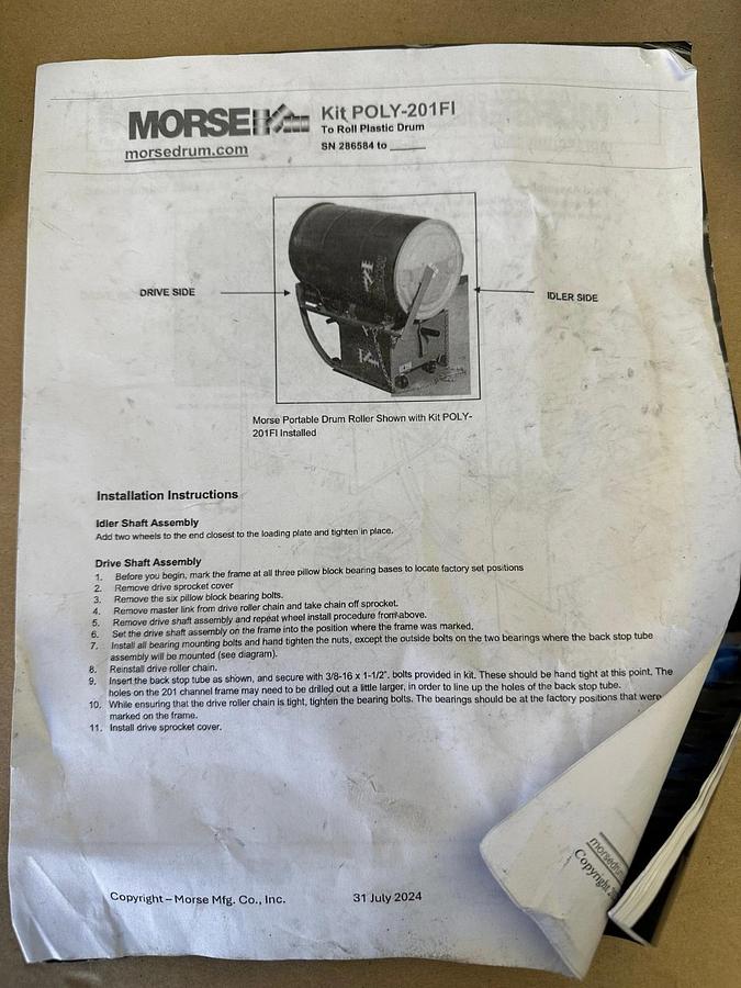 Morse 201FI Kit to Enhance Morse 201 Series *NEW*