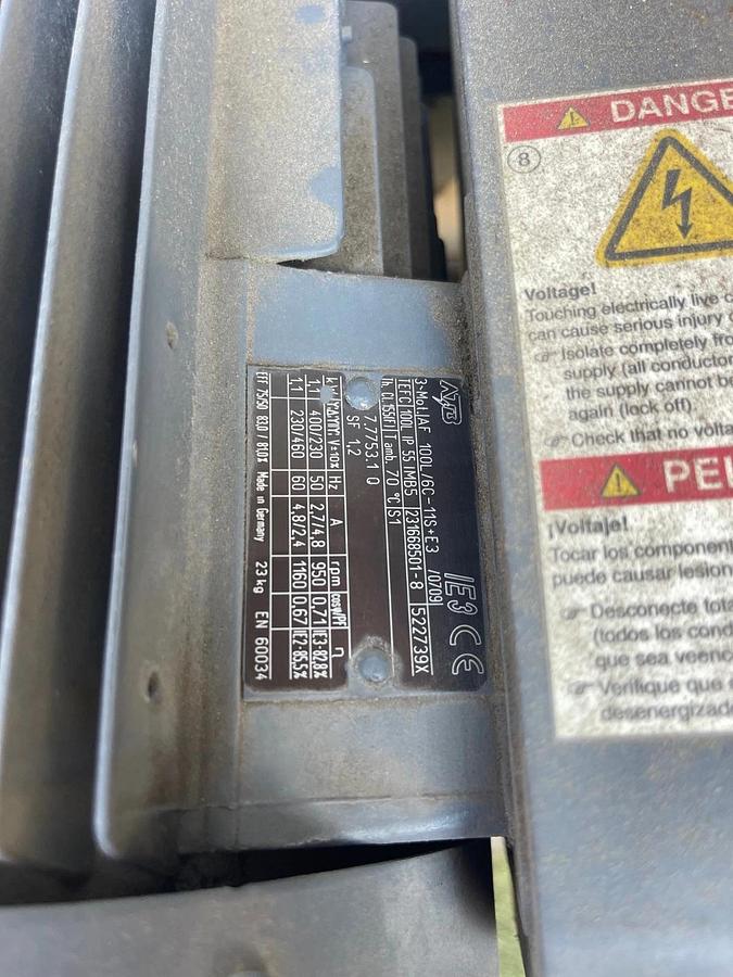 Used Kaeser CSD 75 Rotary Screw Air Compressor, 75Hp, CFM: 283, PSIG: 175