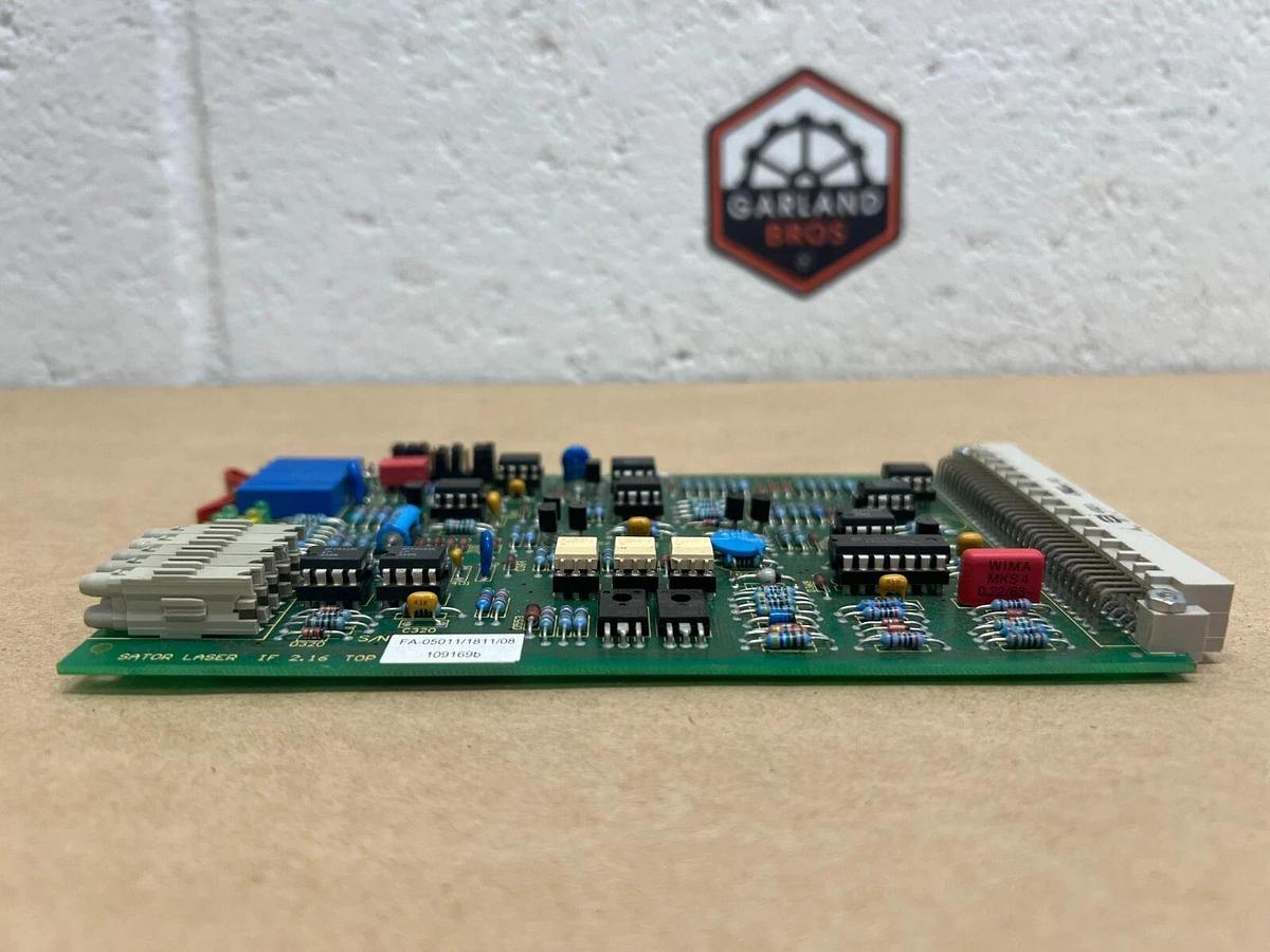 Used Sator Laser IF 2.16 Control Board