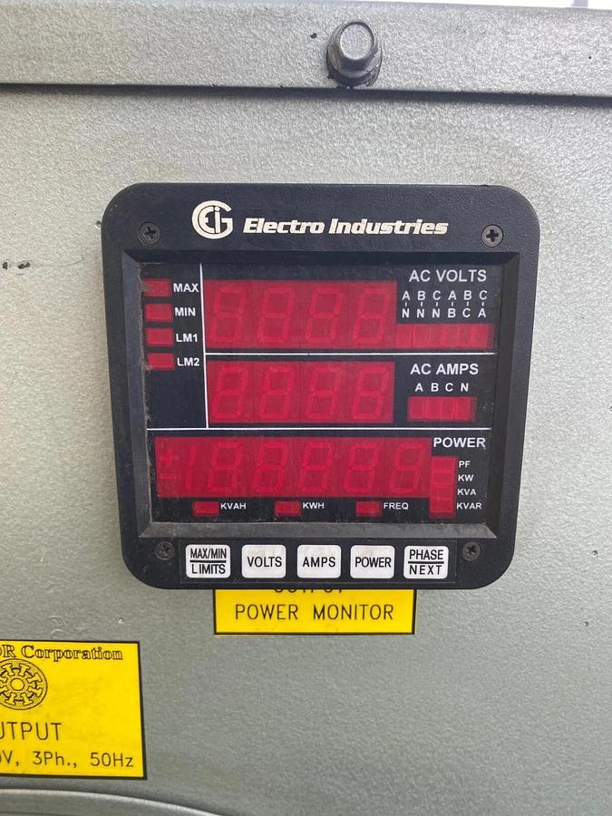 Used Georator Corporation 65W3S25-AZ10MMGK Power Frequency Converter