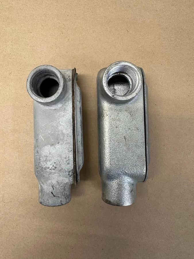 Used Appleton LR Form 35, 3/4” Conduit - Lot of 2