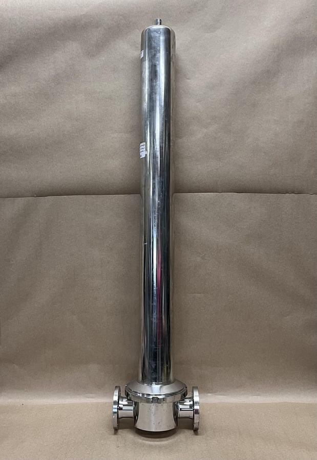 Used T-Style Stainless Steel Filter Housing, 3 ft
