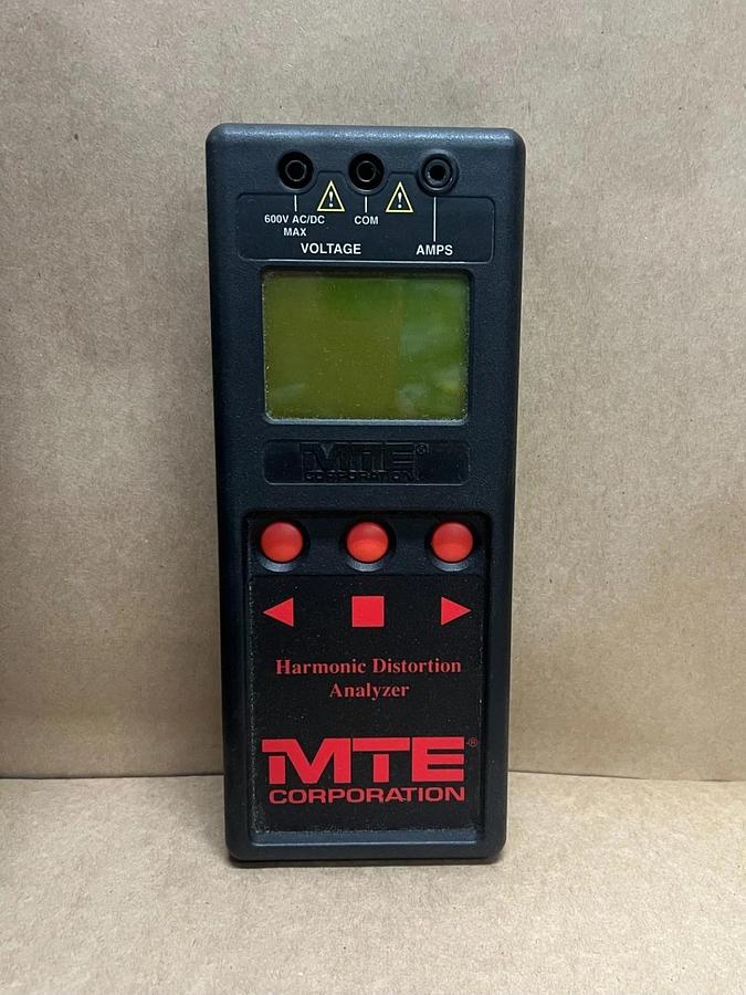 Used MTE Corperation EZ-901 Harmonic Distortion Analyzer 600V AC/DC Max
