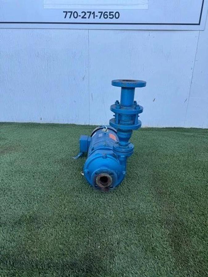 Used Goulds 3656 (Size 1.5x2-8) Pump, 5A/1M5B0, Baldor JMM3713T 15Hp Motor @ 3480RPM