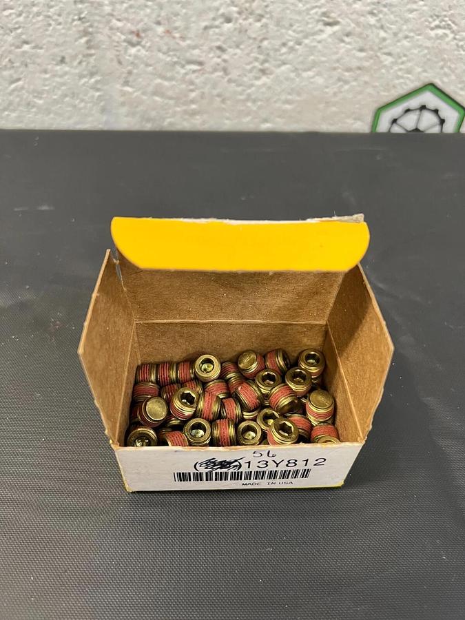 Parker 13Y812 (56) Countersink Plug: Brass, 1/8 fitting Pipe Size 1/4 overall Lg