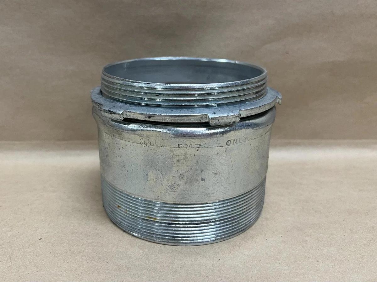 Used Steel City 4" EMT Set-Screw Connector - Lot of 2