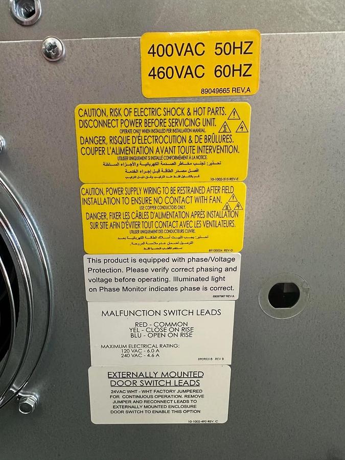Used Nvent Hoffman G280446G050 Air Conditioner *NEW*