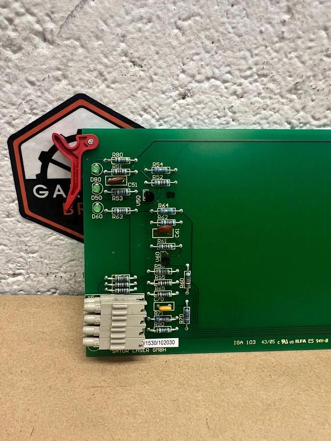 Used Sator Laser IGA103 Control Board