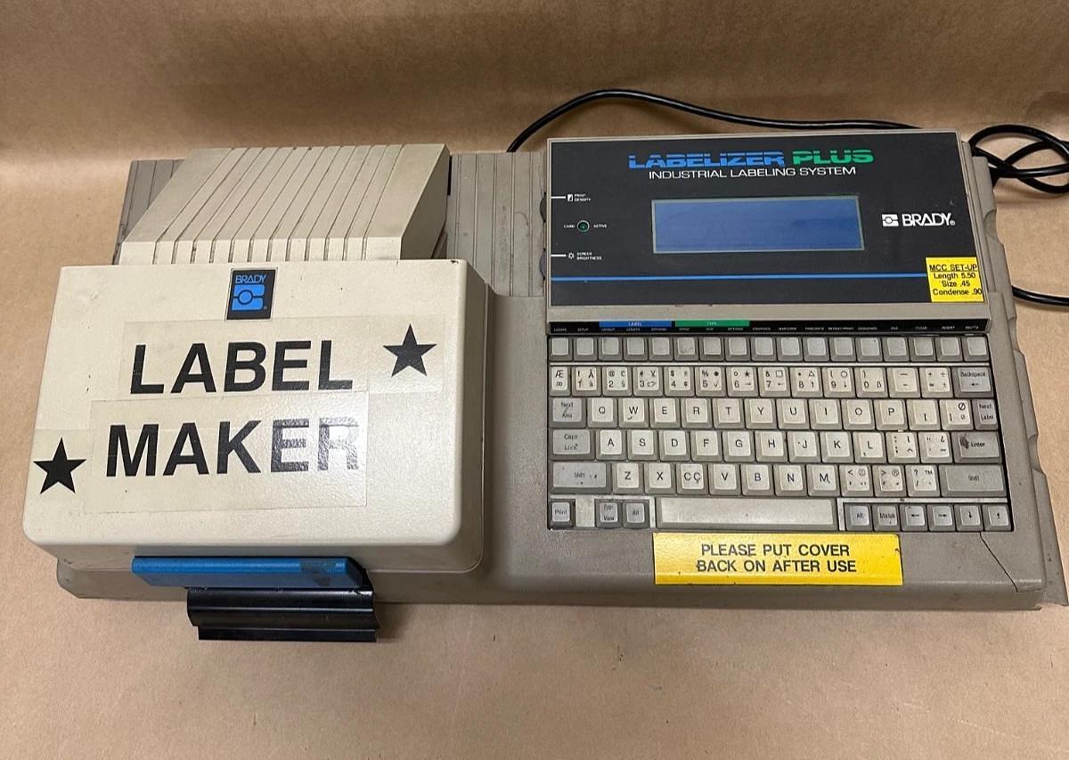 Used Brady Labelizer Plus Label and Sign Maker