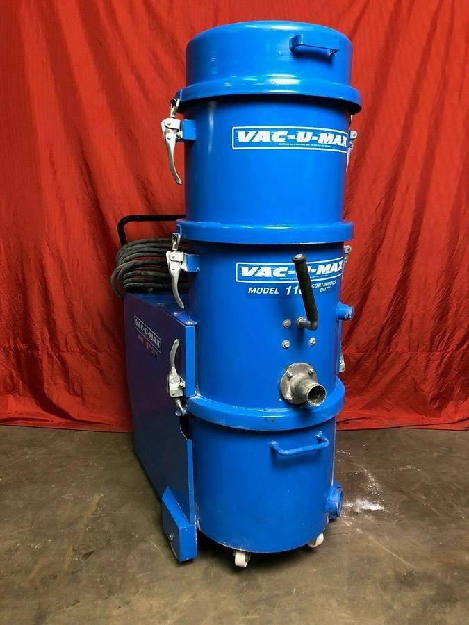 Used Vac-U-Max Model 110 Explosion Proof Industrial Vacuum Cleaner MDL110.01