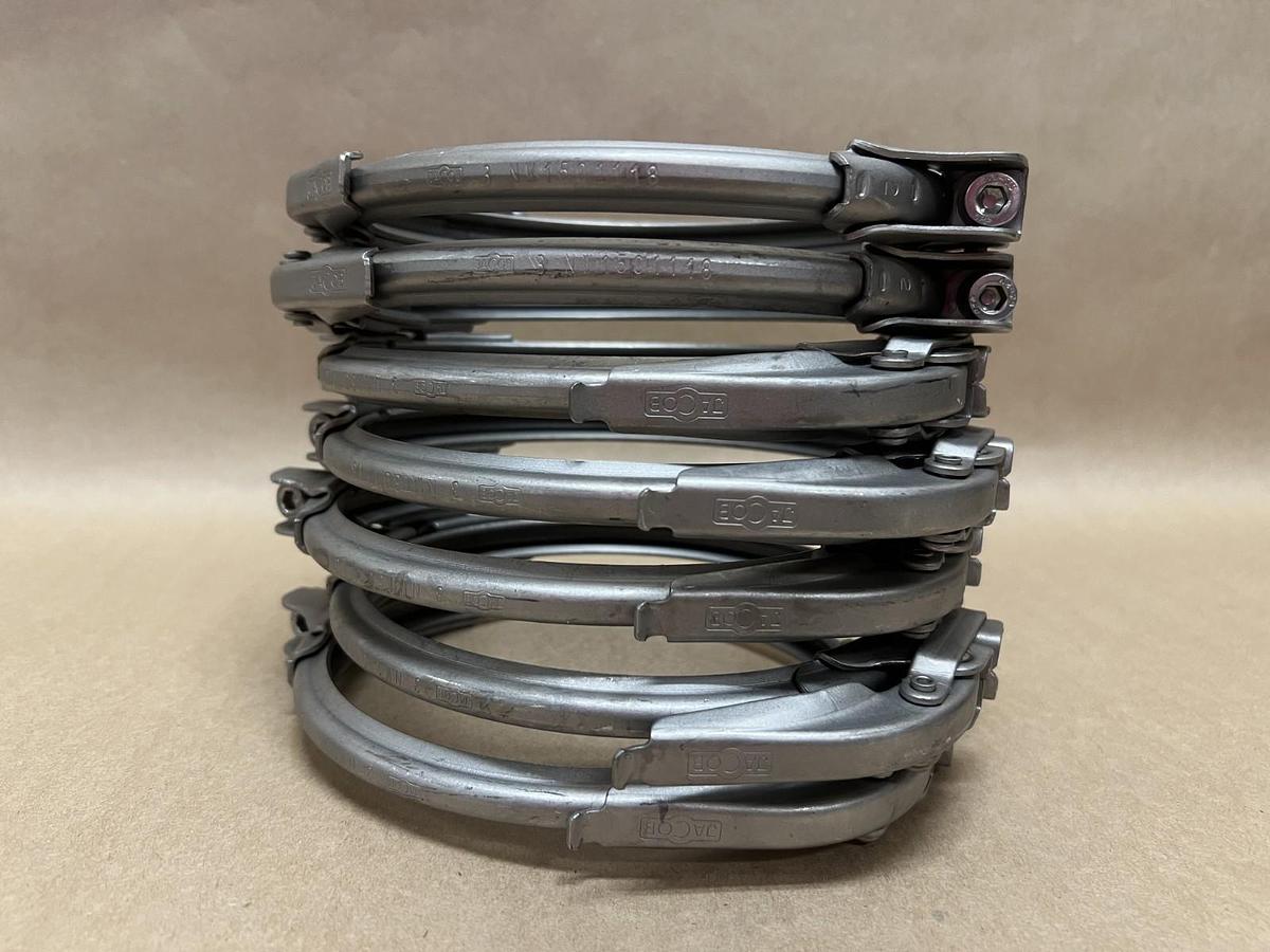 Used Jacob 3 NW1501118 6" Clamp Pull Ring - Lot of 7