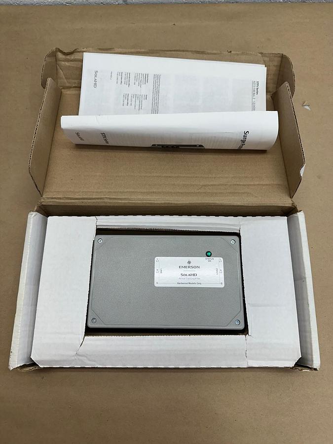 Used Emerson SolaHD STFV30010N Active Tracking Filtration *NEW*