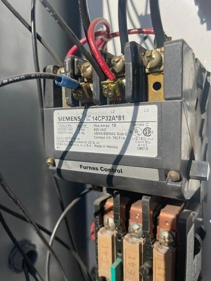 Used Gardner Denver MTOII Duplex Reciprocating Oil-Less Air Compressor, 60 Gal Tank