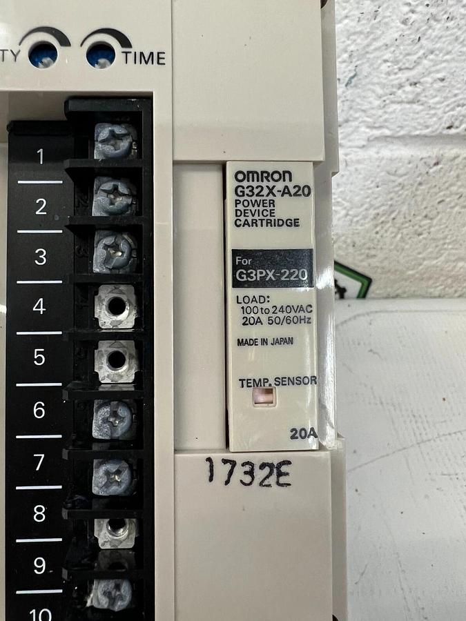 Used Omron G3PX-220EU Power Controller