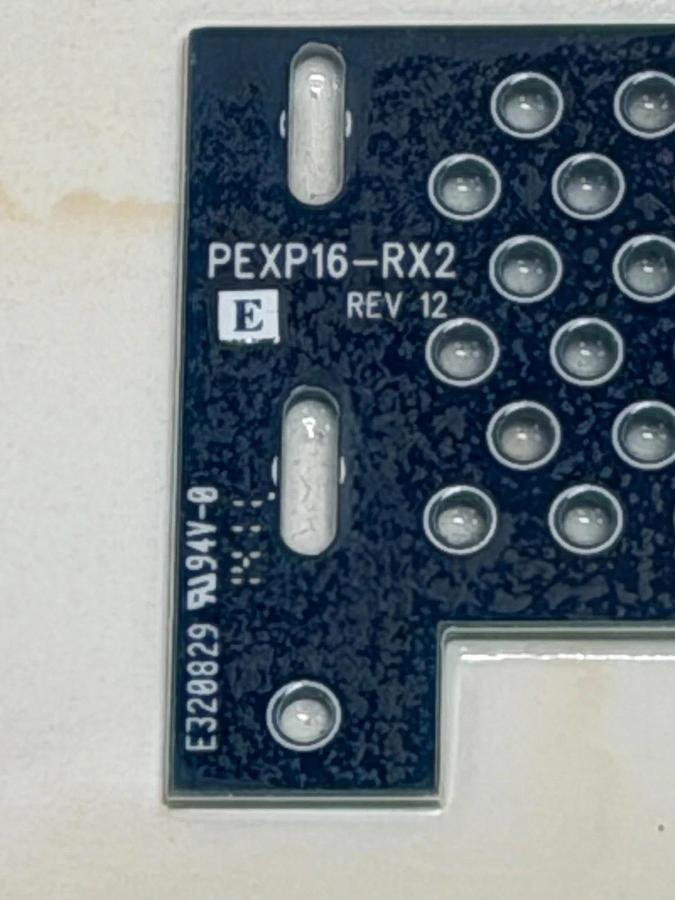Used ADEX PEXP16-RX2 PCI Express X8 Riser Card