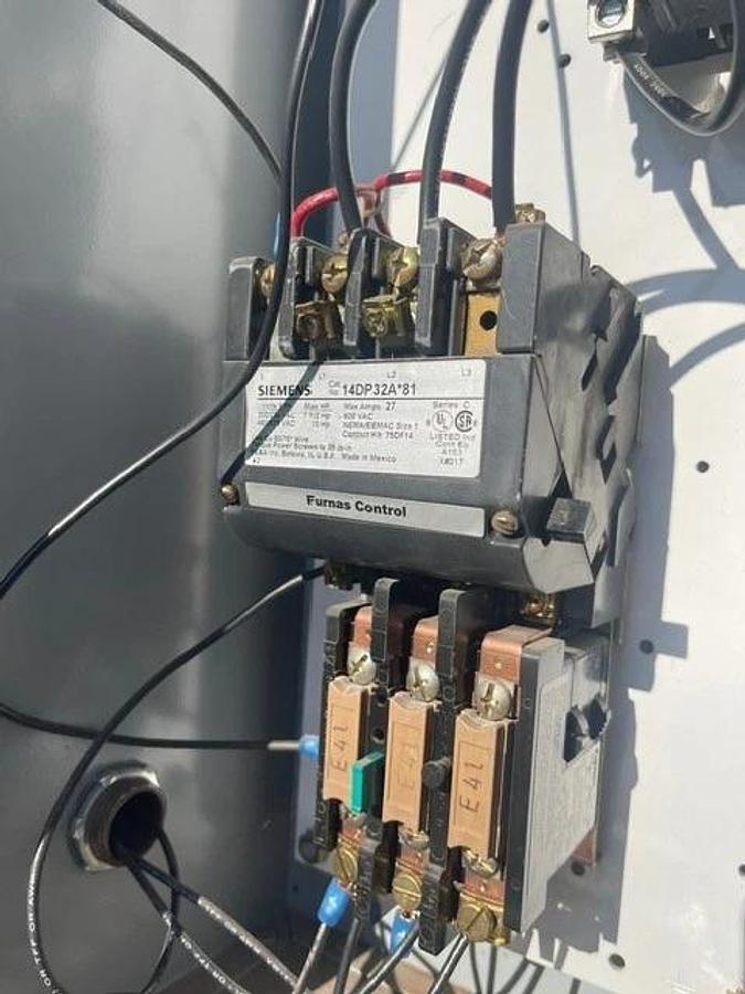 Used Gardner Denver MTOII Duplex Reciprocating Oil-Less Air Compressor, 60 Gal Tank