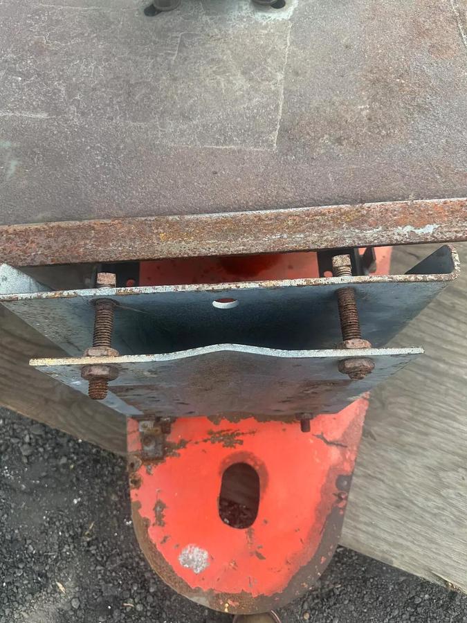 Used Falk 5207 J14 A Gear Drive 14.47 Ratio, w Pulley, Motor Mount, Endplate 30”x30"