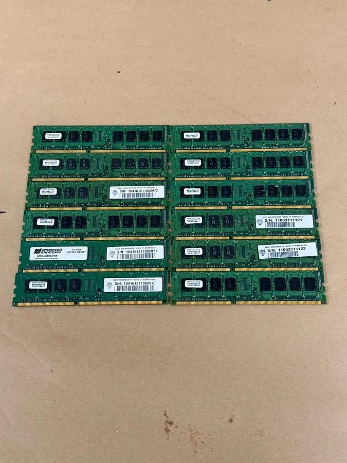 Used Micro Depot AMC4GB/62759 Desktop Ram - Lot of 2