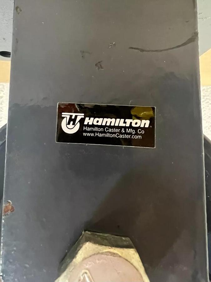 Hamilton Caster R-CH-FT45H Rigid Caster w/ Steel Single Flange Track Wheel