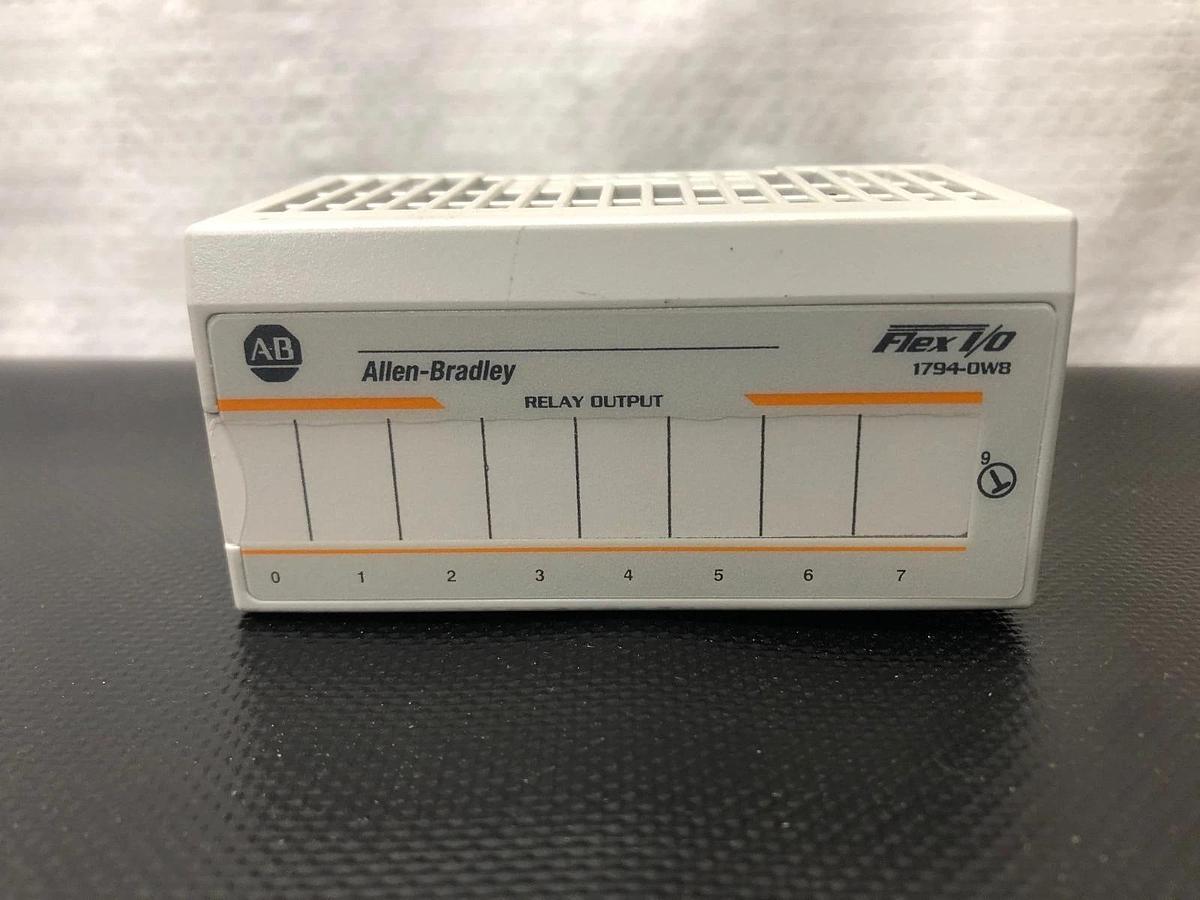 Used Allen Bradley 1794-OW8 Series A Flex I/O Relay Output