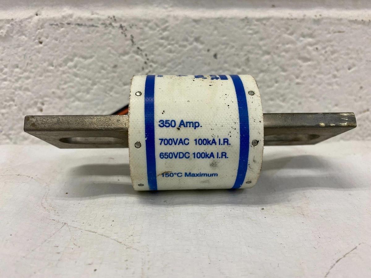 Used Ferraz Shawmut A70Q350-4 Amptrap Form 101 Semiconductor Fuse
