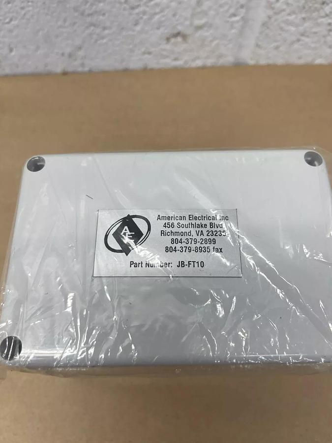 American Electrical Inc. JB-FT10 Junction Box